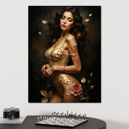 Radiant Floral Symphony - Johanjjf - NicheCanvas