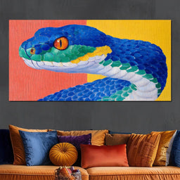 Sapphire Coil Radiance - NicheCanvas