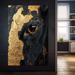 Gilded Bovine - NicheCanvas