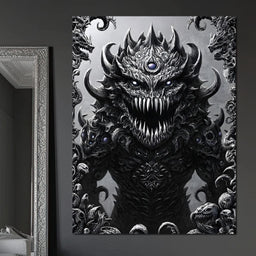 Nightmare Monarch of Shadows - NicheCanvas