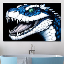 Predatory Raptile - NicheCanvas