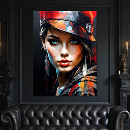 Female Portrait 254 - Johanjjf - NicheCanvas