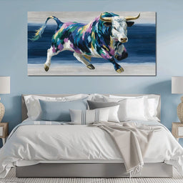Charging Spectrum Bull Energy - NicheCanvas