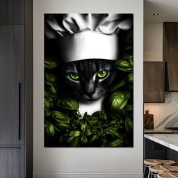 Enchanted Culinary Feline - NicheCanvas