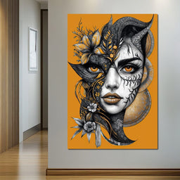 The Blooming Beast Within - TooplesArt - NicheCanvas