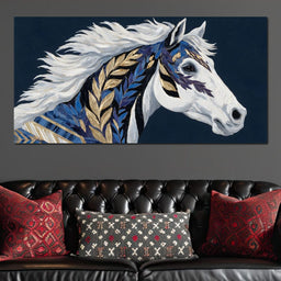 Equestrian Elegance Unbound - Alicia Smith - NicheCanvas