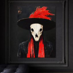 Enigmatic Shadowscape Essence - NicheCanvas