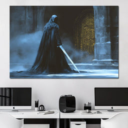 Guardian of the Gilded Realm - NicheCanvas