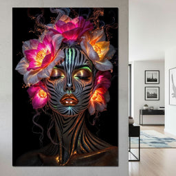 The Blooming Shaman - TooplesArt - NicheCanvas