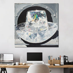 Crystal Cowboy Hat - NicheCanvas