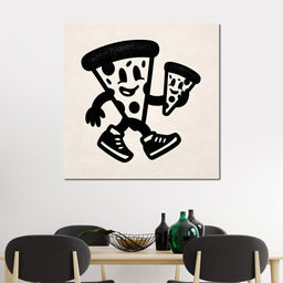 Cheerful Slice Adventure - NicheCanvas