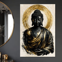 Silent Radiance of the Gilded Soul - NicheCanvas