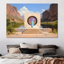 Portal to Infinite Horizons - NicheCanvas