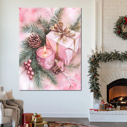 Festive Pine Gift Candle Radiance - NicheCanvas
