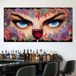 Vivid Reflections of Desire - NicheCanvas