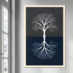 Mirror Roots Celestial Tree - NicheCanvas