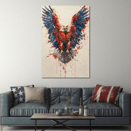 Majestic Flight: The Spirit of America - NicheCanvas