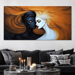 Love in Contrast - TooplesArt - NicheCanvas