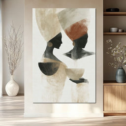 Two Souls Sharing A Morning Ritual - NicheCanvas