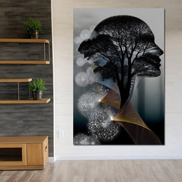 Illusionary Forest Mindscape - NicheCanvas