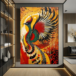 Phoenix Rising Splendor - NicheCanvas