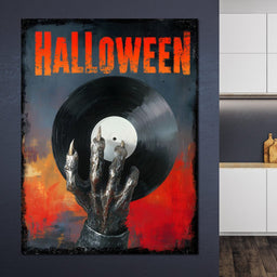 Halloween Monster Vinyl Vibes - NicheCanvas