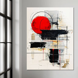 Colorful Modern Art 071 - Johanjjf - NicheCanvas