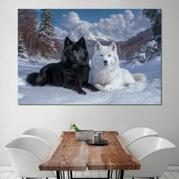 Harmony of Winter Guardians - NicheCanvas