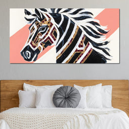 Majestic Mosaic Stripes - Alicia Smith - NicheCanvas