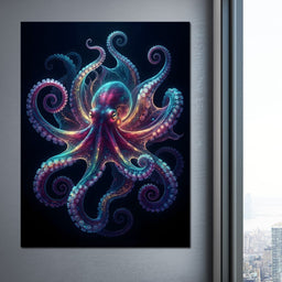 Radiant Rhythms of the Deep Sea - NicheCanvas