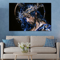 Suffering Crowned With Shattered Gold - NicheCanvas
