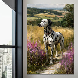 Dalmatian Meadow Pathway - NicheCanvas