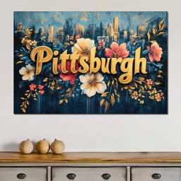 Pittsburgh Flowers - NicheCanvas