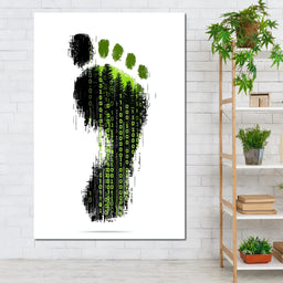 Digital Forest Footprint Code - NicheCanvas