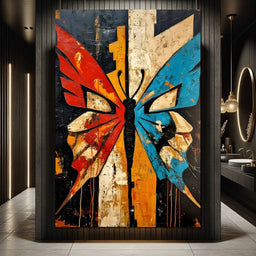 Radiant Metamorphosis Flight - NicheCanvas