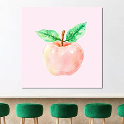 Pastel Apple Delight - NicheCanvas