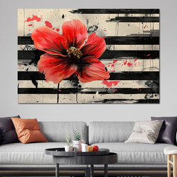 Bloom of Contrasts - NicheCanvas