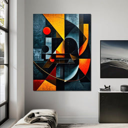 Colorful Modern Art 045 - Johanjjf - NicheCanvas