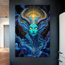 Cosmic Empress 2 - TooplesArt - NicheCanvas