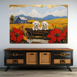 Puppy Adventures - NicheCanvas