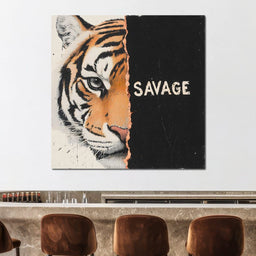 Fierce Wilderness Echo - NicheCanvas