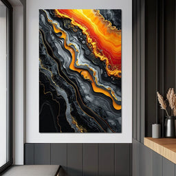 Magmatic Flux Convergence - NicheCanvas