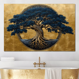 Blue Tree Of Life - NicheCanvas