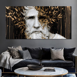 Gilded Echoes of Antiquity - NicheCanvas