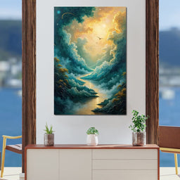 Golden Path Through Dreams - Cole Williams - NicheCanvas