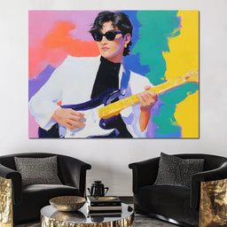 Electric Daydream Guitar Solo - NicheCanvas