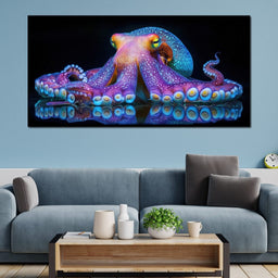 Chromatic Cephalopod - TooplesArt - NicheCanvas