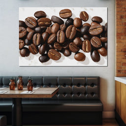 Aromatic Roasted Coffee Reverie - NicheCanvas