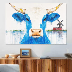 Blue Bull Farm Horizon - NicheCanvas