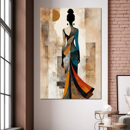 Colorful Modern Art 055 - Johanjjf - NicheCanvas